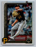 2025 Topps #615 Mike Burrows Rainbow Foil