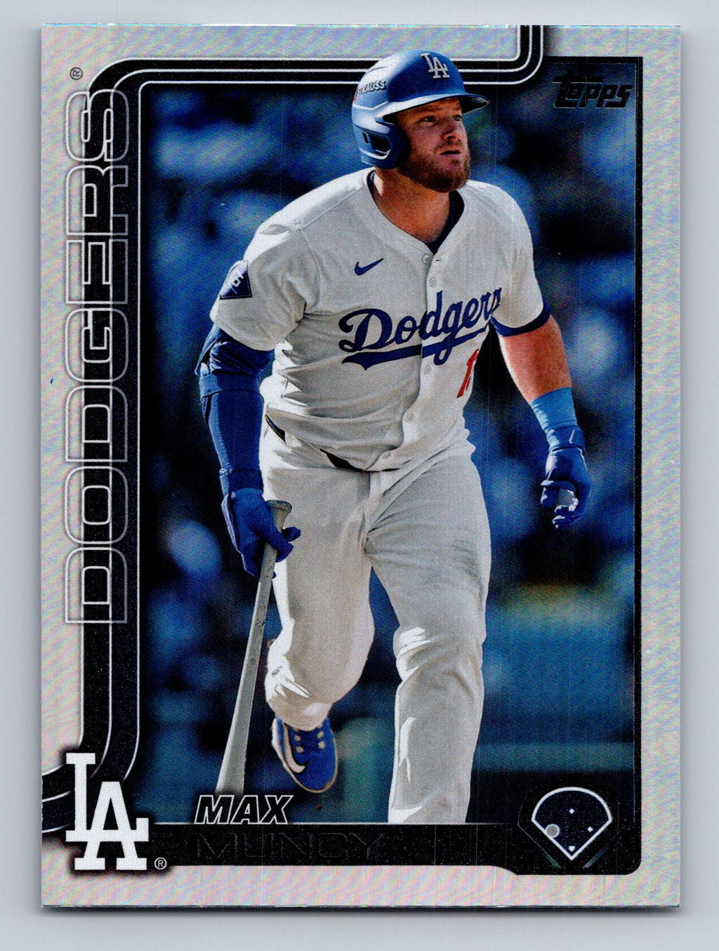 2025 Topps #378 Max Muncy Rainbow Foil