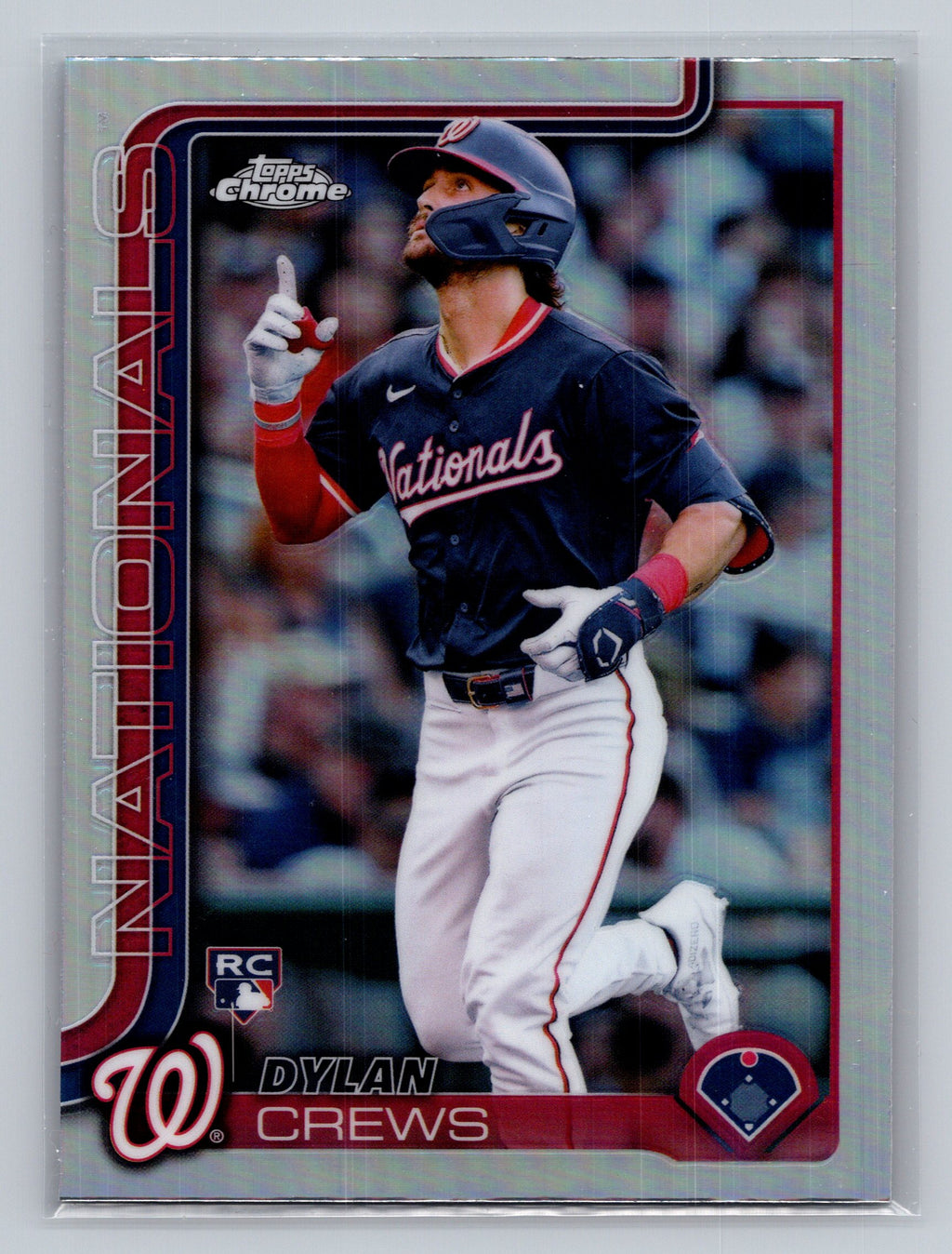 2025 Topps Chrome #146 Dylan Crews Refractors