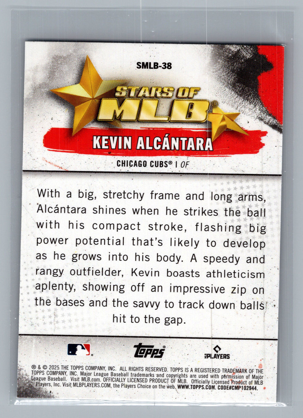 2025 Topps #SMLB-38 Kevin Alcántara Stars of MLB