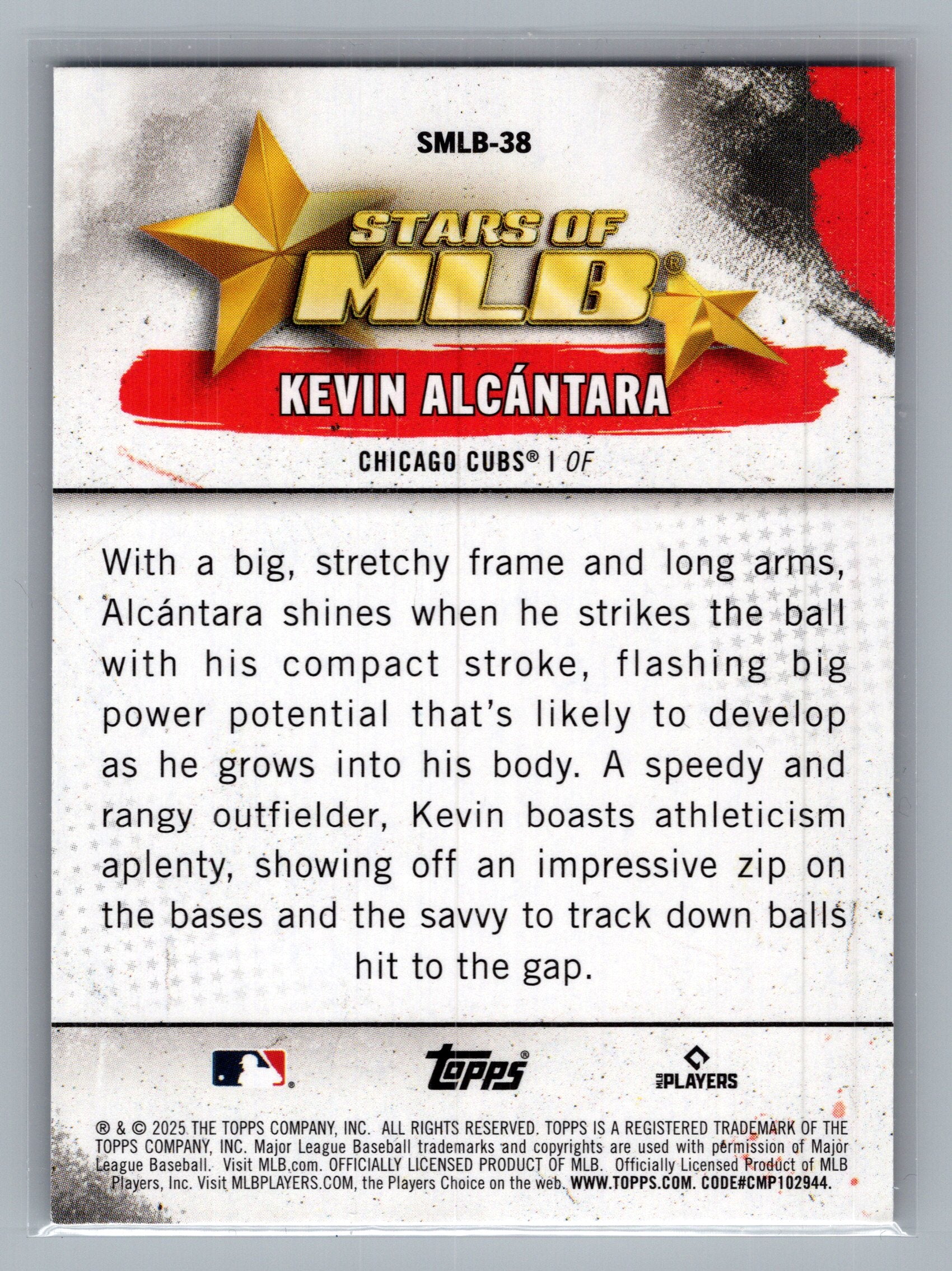 2025 Topps #SMLB-38 Kevin Alcántara Stars of MLB