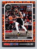 2024-25 Hoops Haunted Hoops #225 Malaki Branham Orange