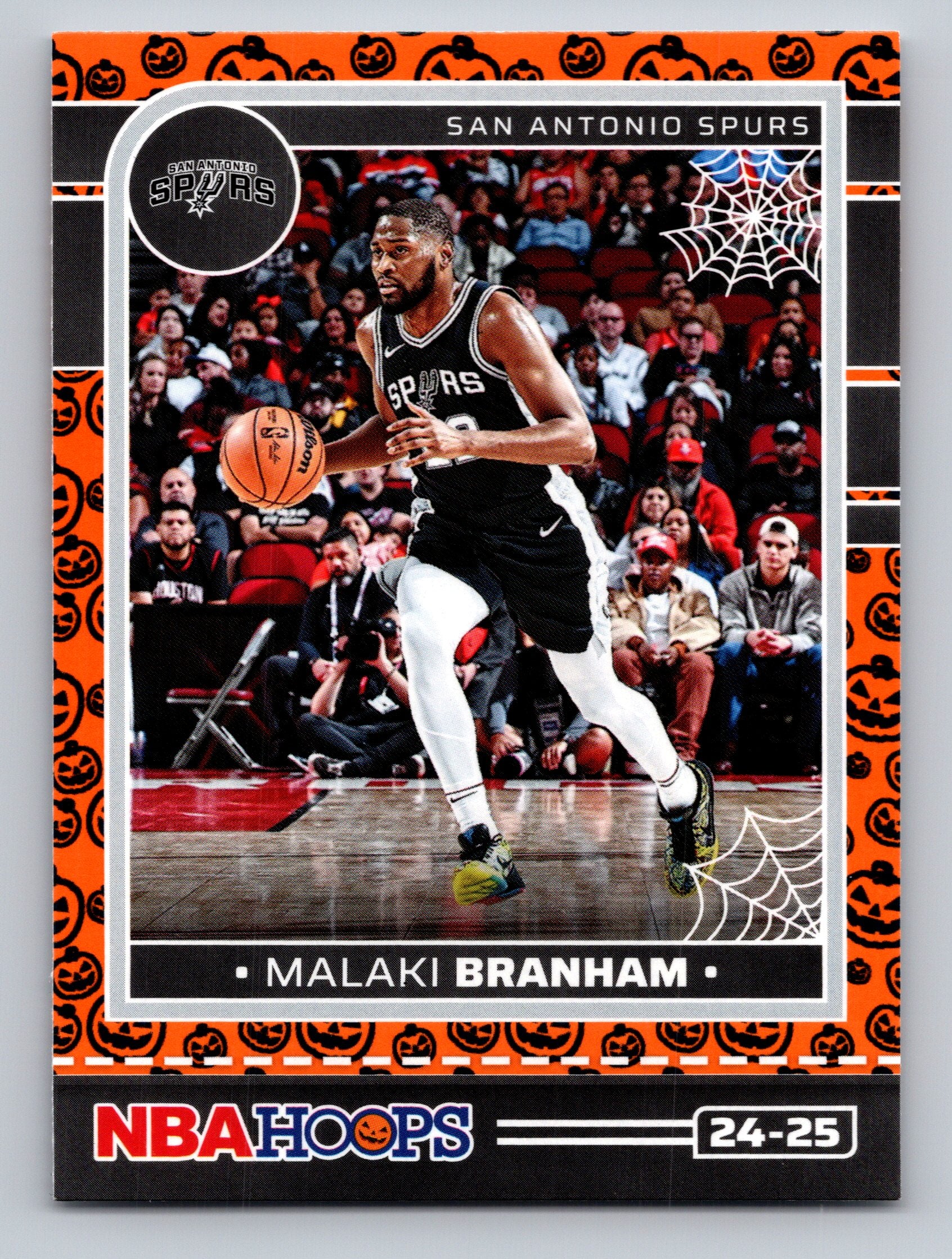 2024-25 Hoops Haunted Hoops #225 Malaki Branham Orange