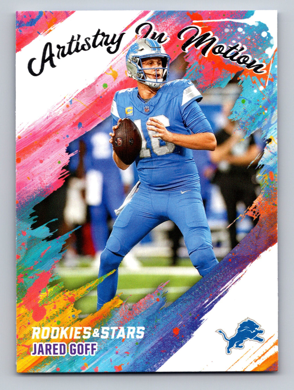 2025 Panini Rookies & Stars #6 Jared Goff Artistry in Motion