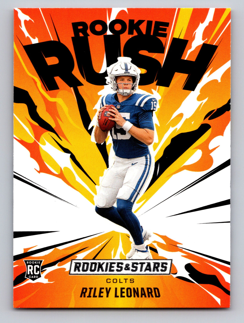 2025 Panini Rookies & Stars #16 Riley Leonard Rookie Rush