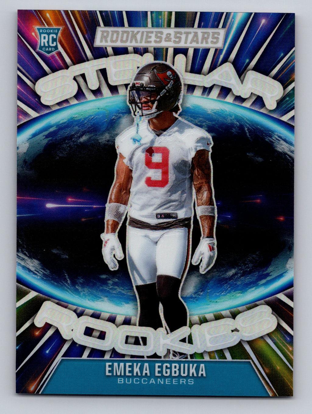 2025 Panini Rookies & Stars #8 Emeka Egbuka Stellar Rookies Silver
