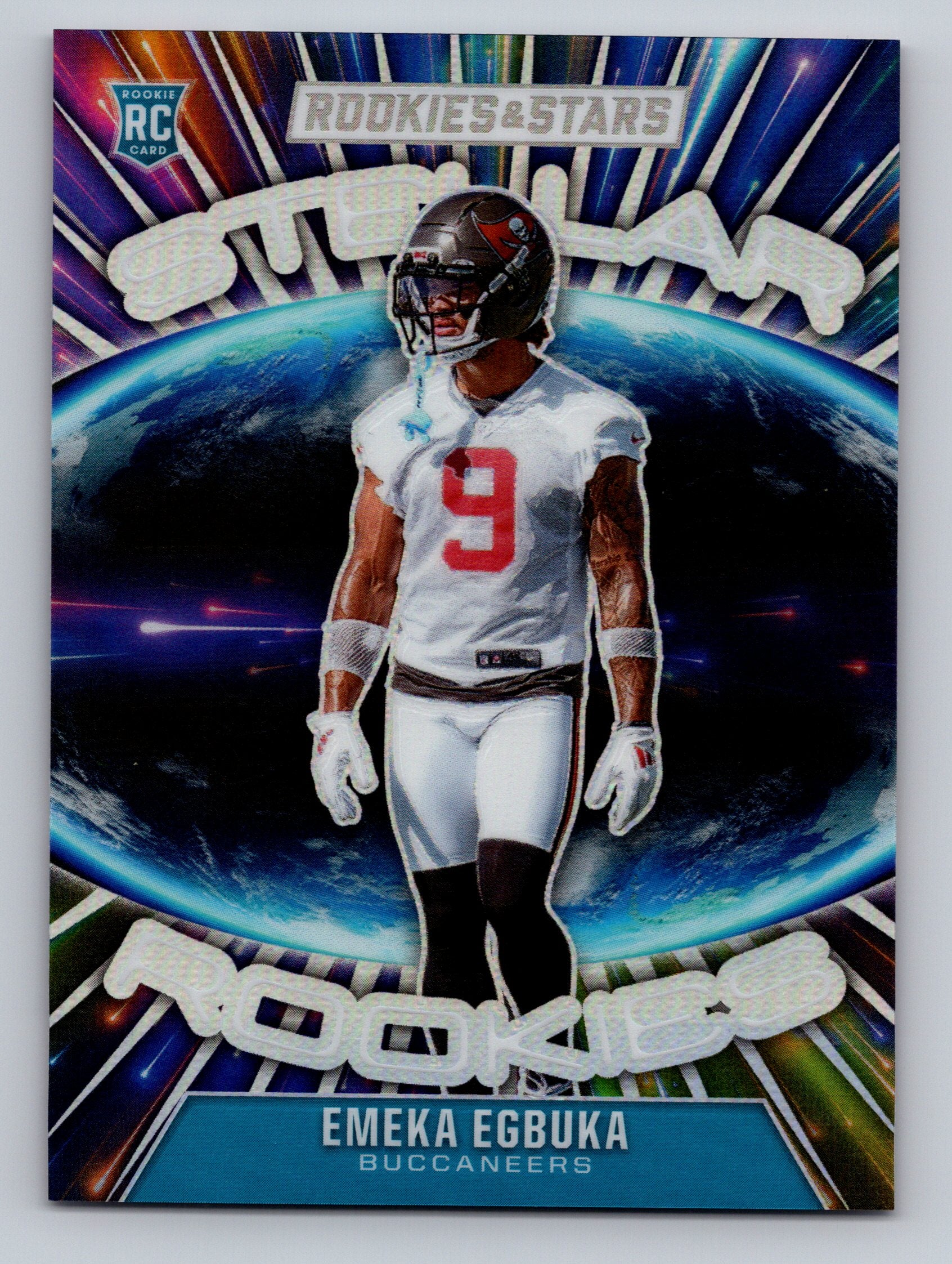 2025 Panini Rookies & Stars #8 Emeka Egbuka Stellar Rookies Silver