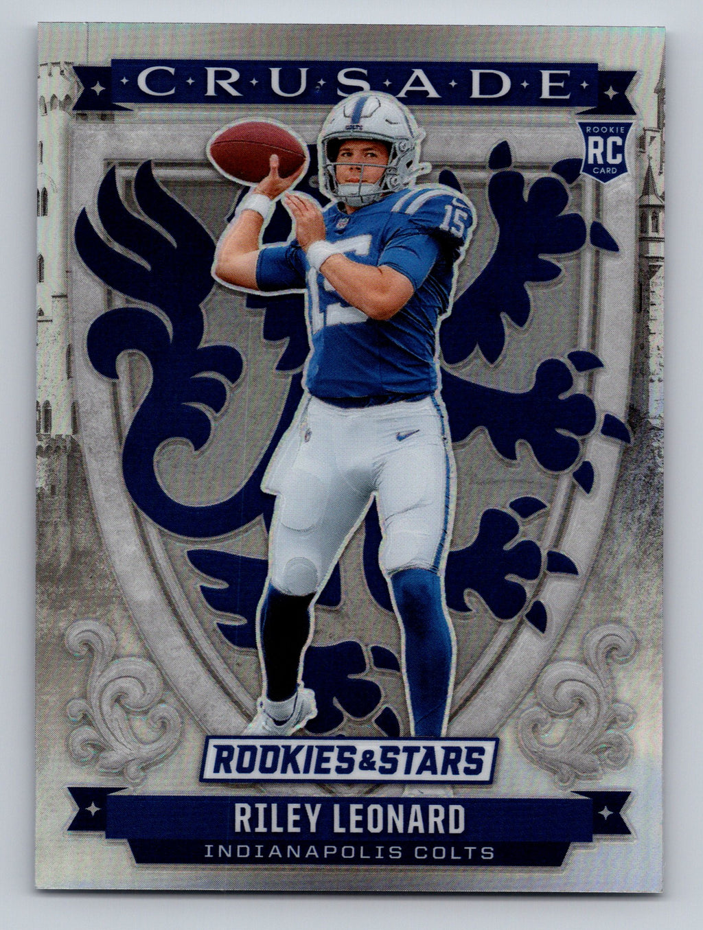 2025 Panini Rookies & Stars #18 Riley Leonard Crusade Silver