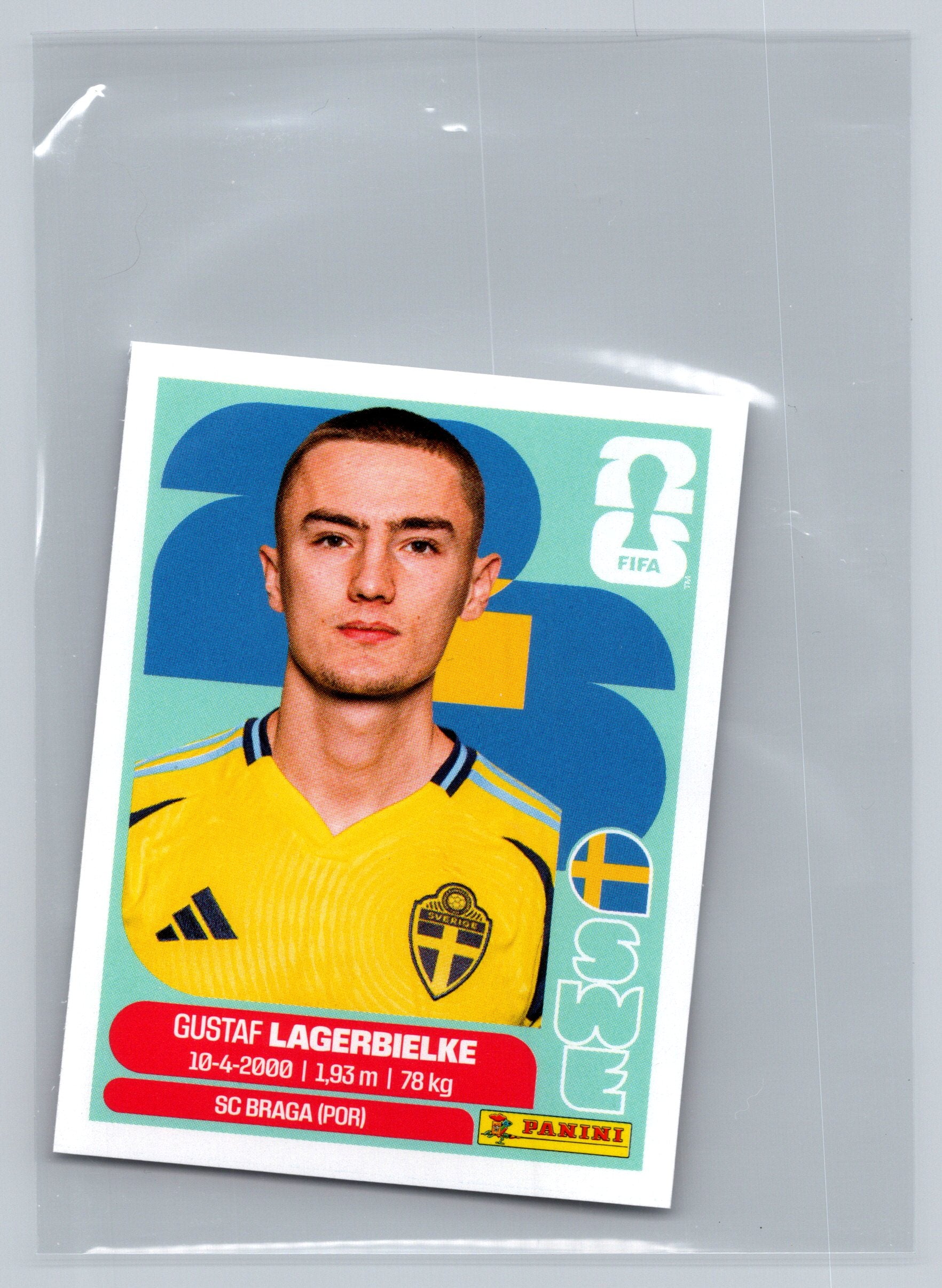 2026 Panini FIFA World Cup Stickers ("Printed in Italy" Back)* #SWE5 Emil Holm