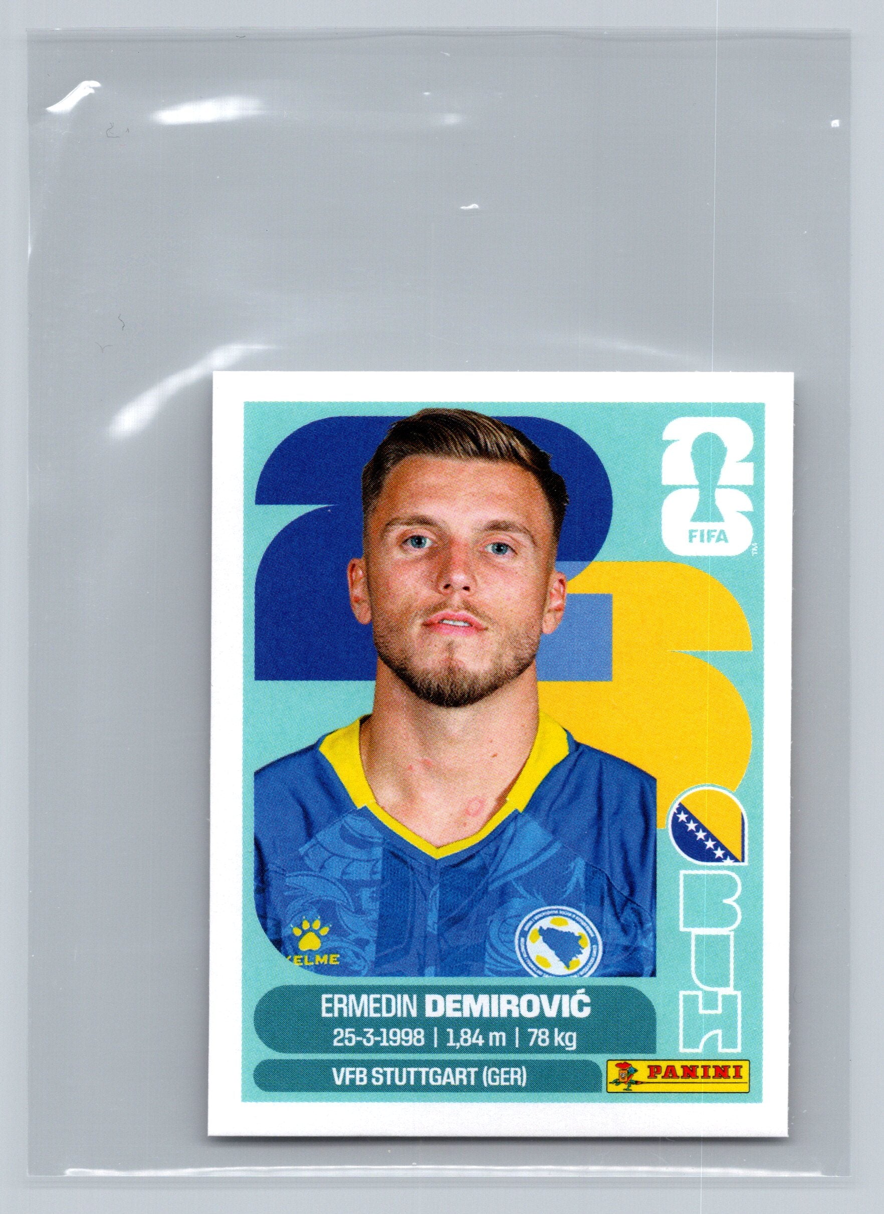 2026 Panini FIFA World Cup Stickers #BIH20 Haris Tabaković