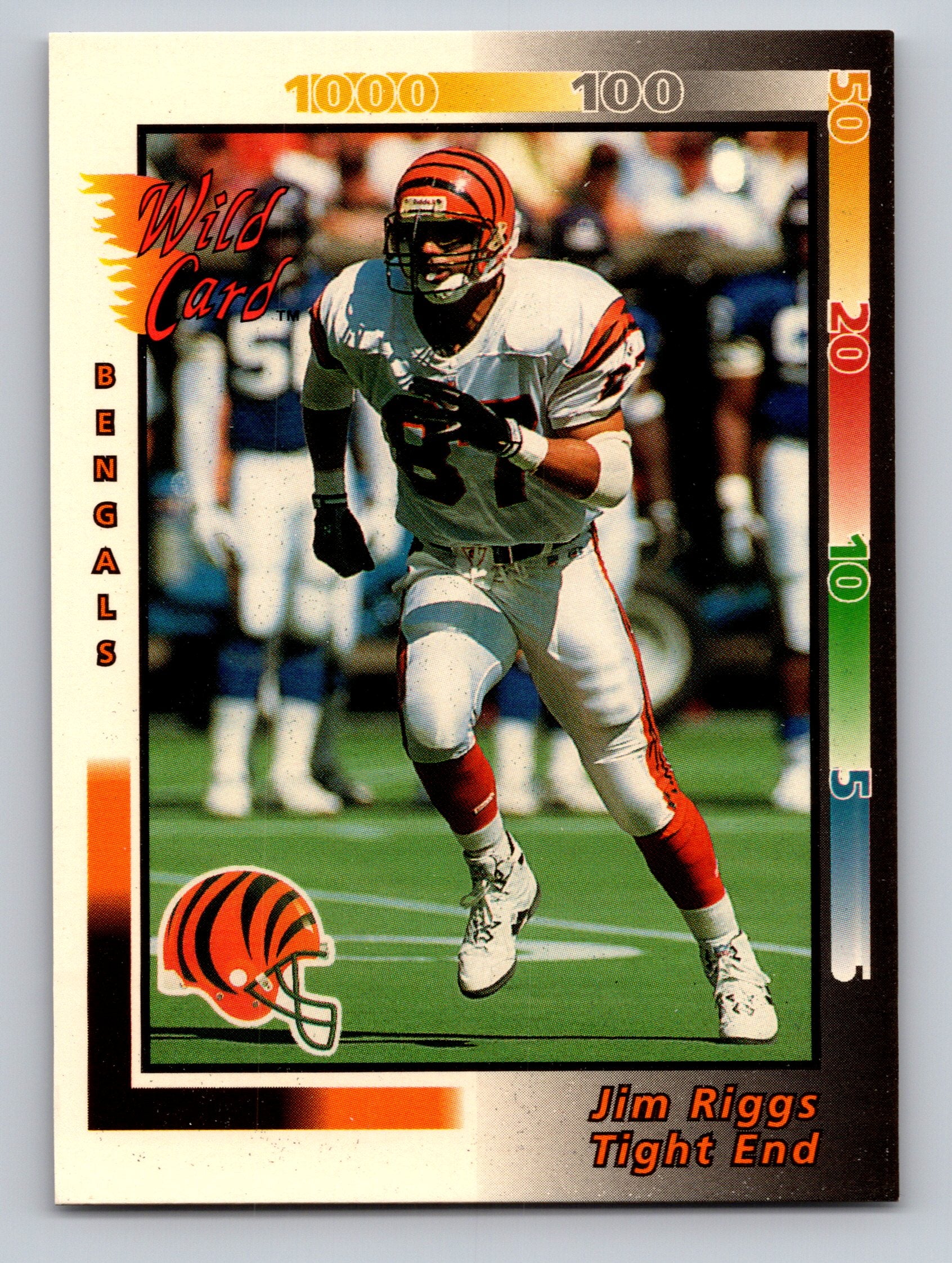 1992 Wild Card #457 Jim Riggs