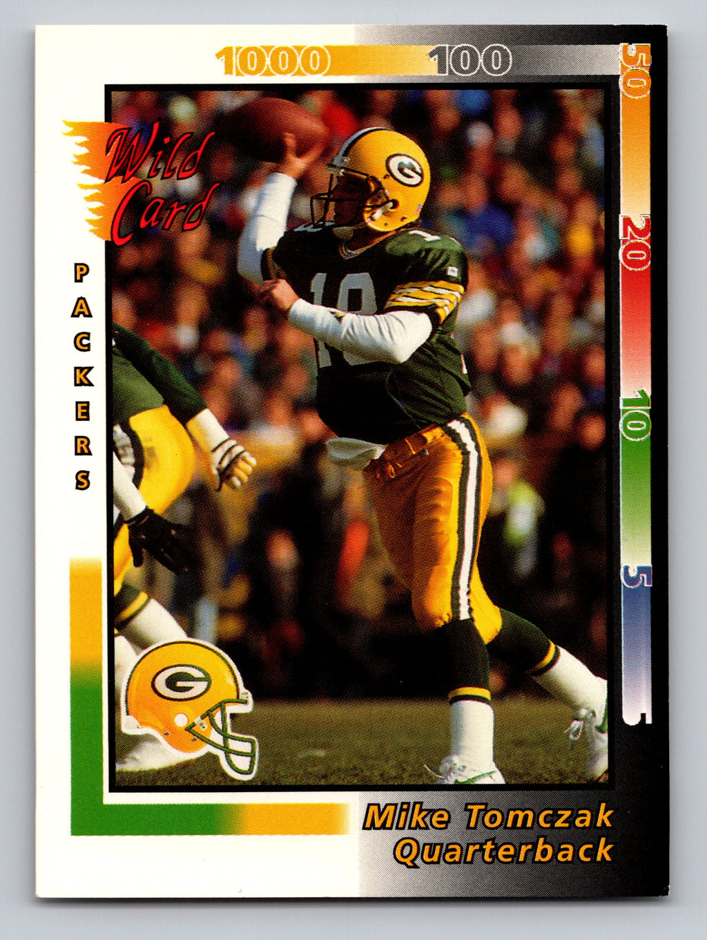 1992 Wild Card #53 Mike Tomczak