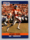 1990 Pro Set #493 Michael Young