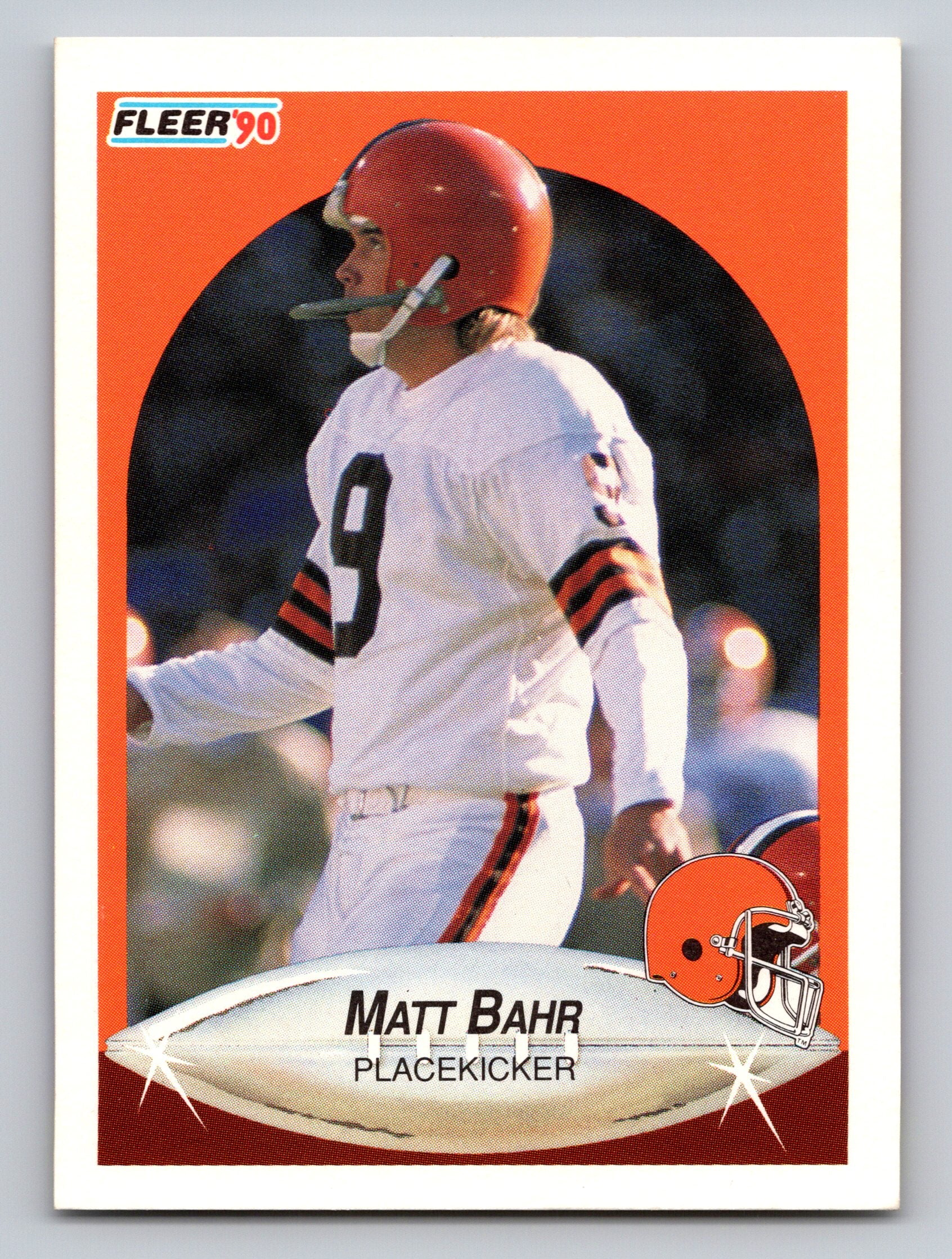 1990 Fleer #47 Matt Bahr