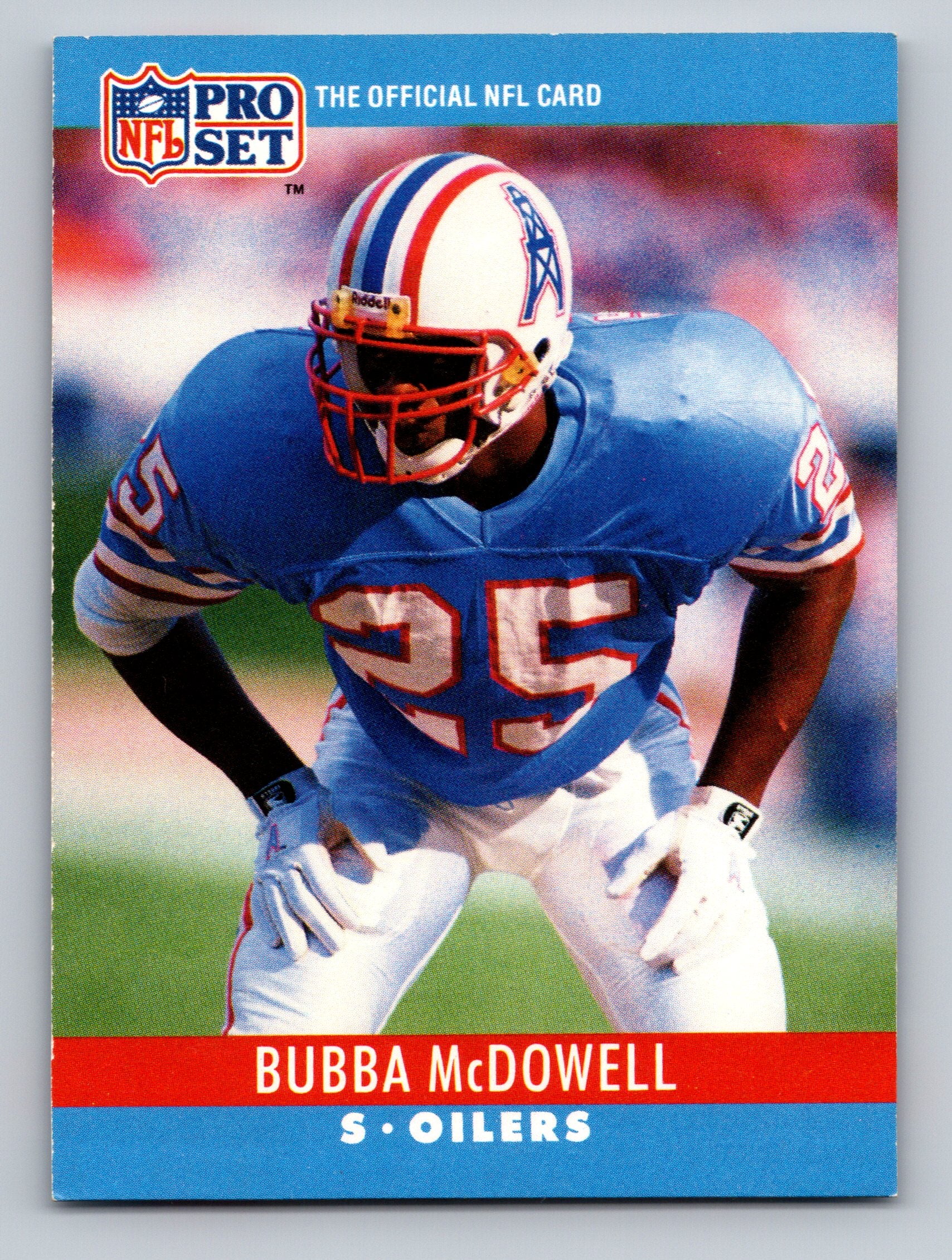 1990 Pro Set #123 Bubba McDowell