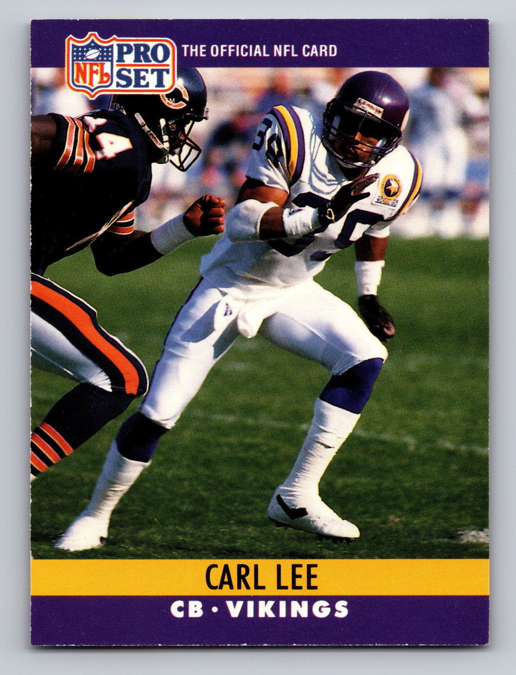 1990 Pro Set FACT Cincinnati #190 Carl Lee