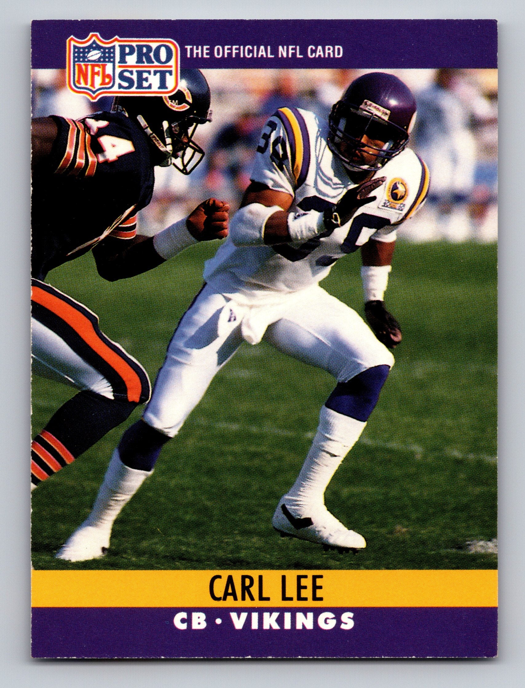 1990 Pro Set FACT Cincinnati #190 Carl Lee