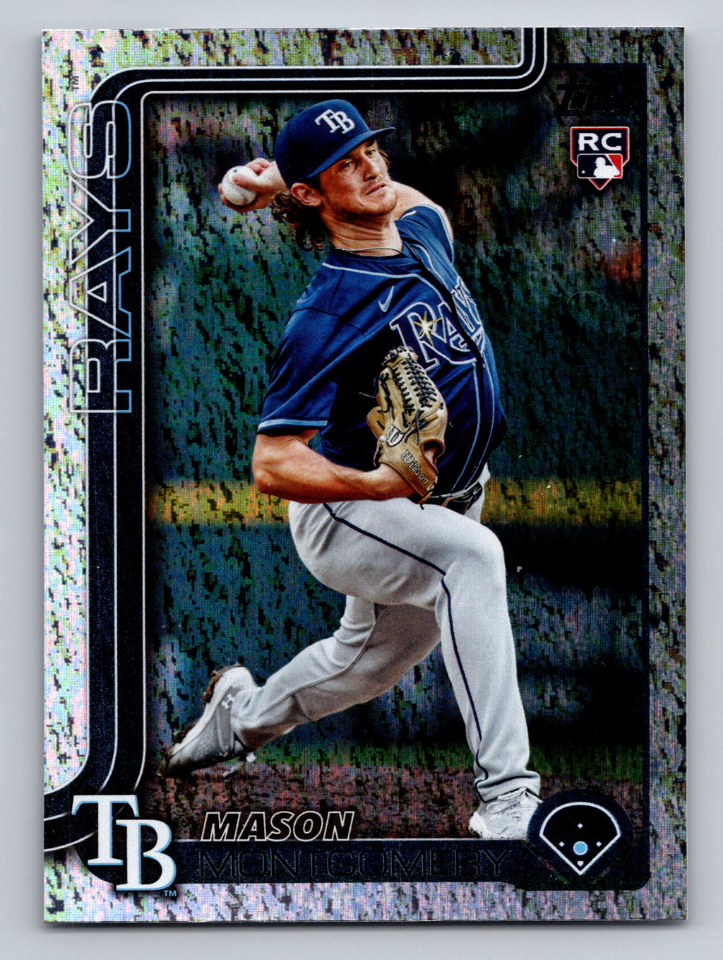 2025 Topps #369 Mason Montgomery Holo Foil