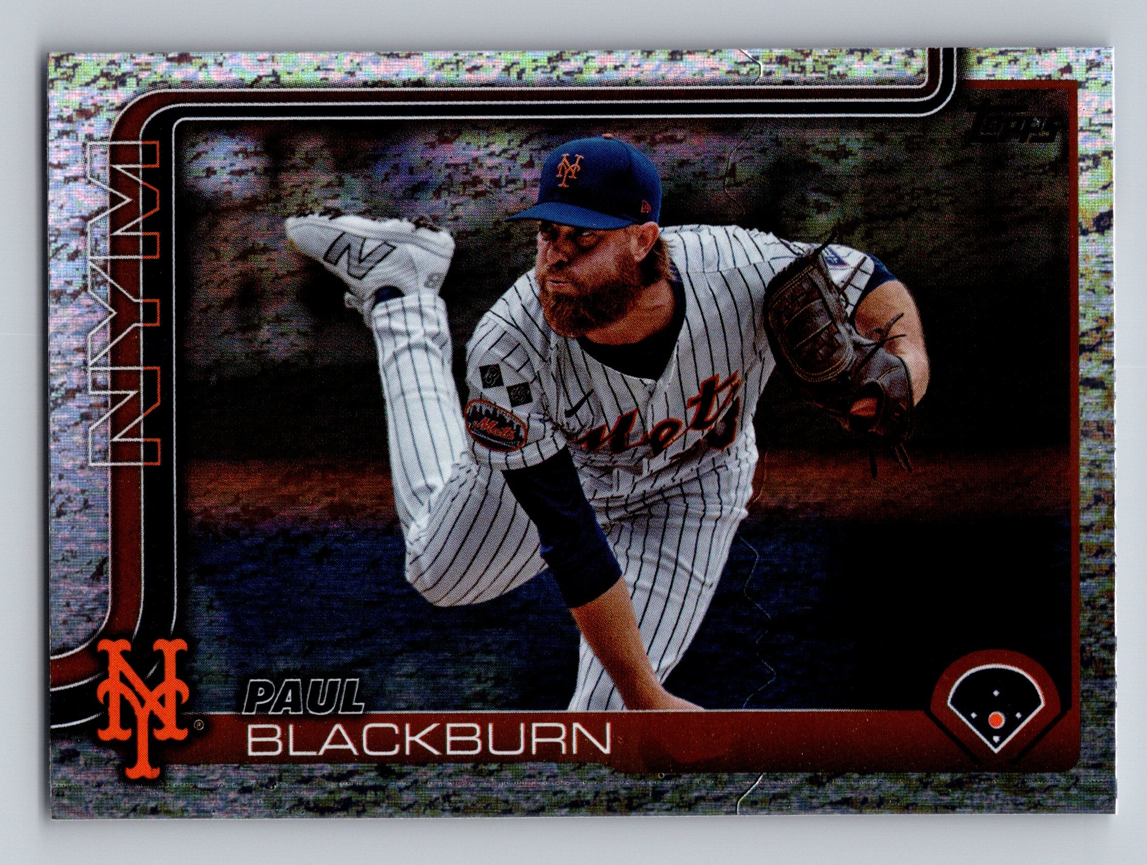2025 Topps #329 Paul Blackburn Sandglitter