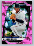 2025 Panini Prizm #254 Alejandro Rosario Pink Ice Prizms